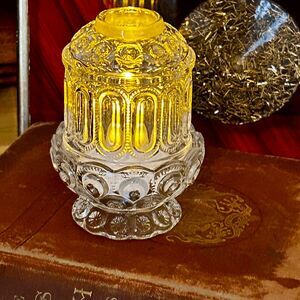 Mini Moon & Star Fairy Lamp: Weishar Glass